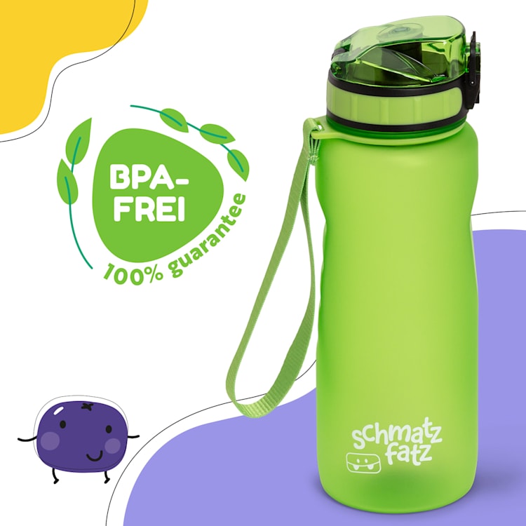 Wakaba Trinkflasche 800 ml Tritan BPA-frei 800 ml | Grün