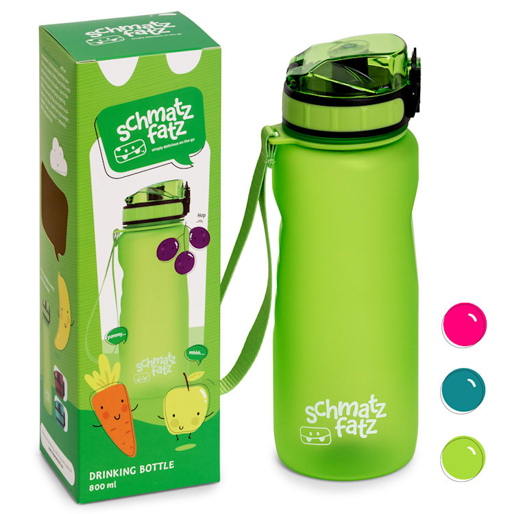 Wakaba Trinkflasche 800 ml Tritan BPA-frei 800 ml | Grün