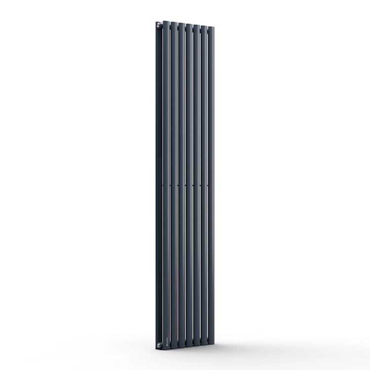 Tallheo 41 x 180 - Radiatore, calorifero da bagno, 1435 W, acqua calda, 1/2" 180 x 41 cm | doppia fila | Antracite
