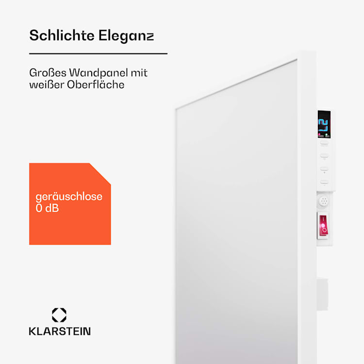Wonderwall Air Smart 480 radiateur infrarouge 50 x 90 cm Appli 480 W 480 W | Blanc