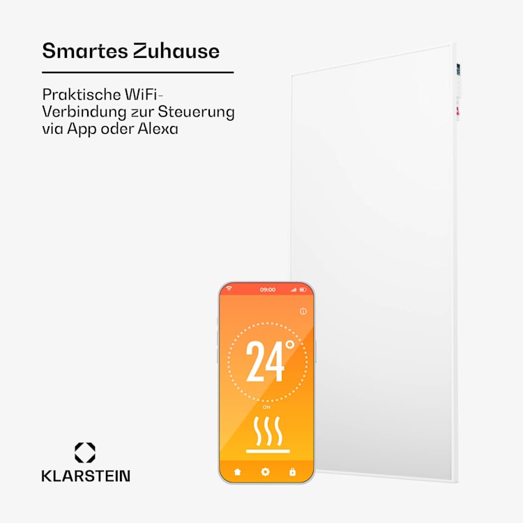 Wonderwall Air Smart 770 Infrarotheizung 60x120cm App 770W 