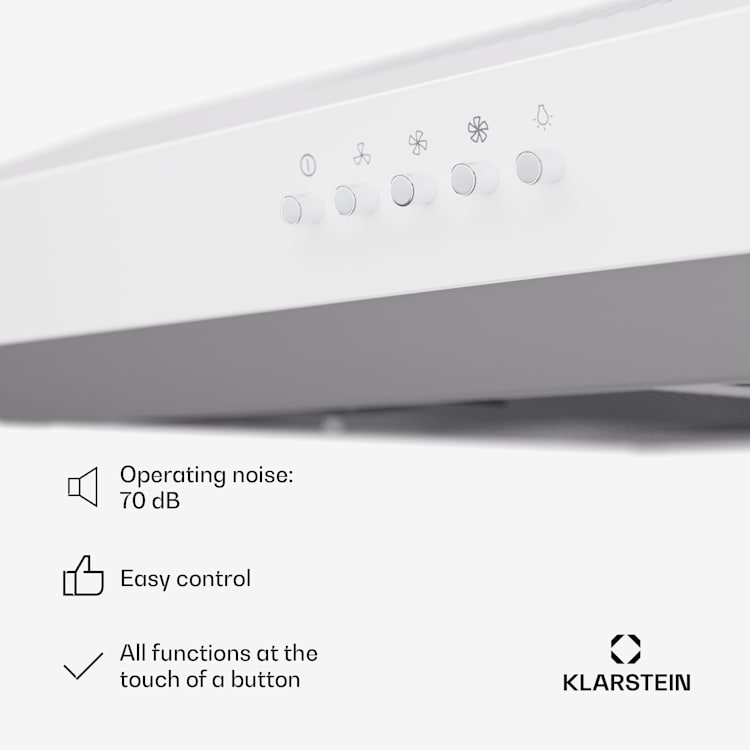 Contempo 60, абсорбатор, 60 см, под шкаф, 200 м³/ч, LED, акрил, неръждаема стомана 