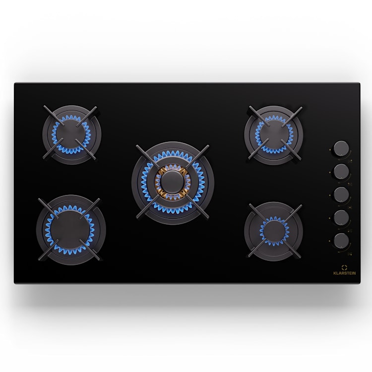  Klarstein Goldflame 5 gas hob 5-burner side control 