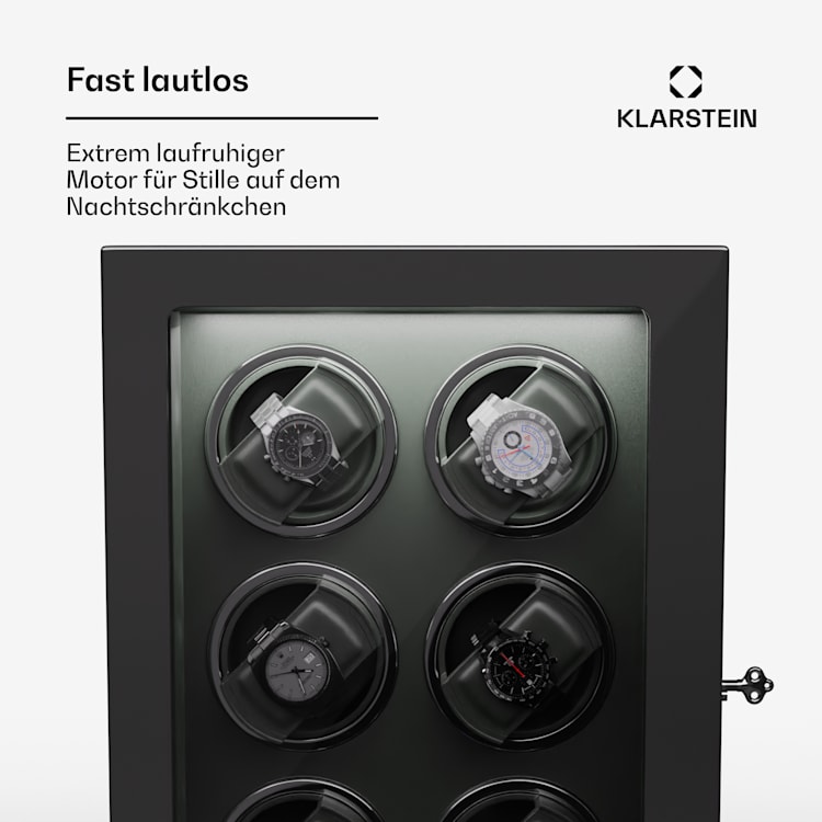 Verdon 6 Remontoir 6 montres 3 modes 5 vitesses LED Télécommande 6 montres