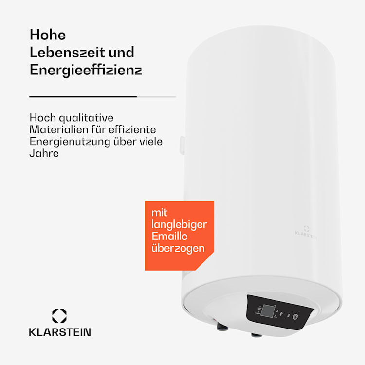 ENDURAHEAT SMART 30 Ballon d'eau chaude 30 litres max 75°C 1500 watts 3 tailles blanc 30 L