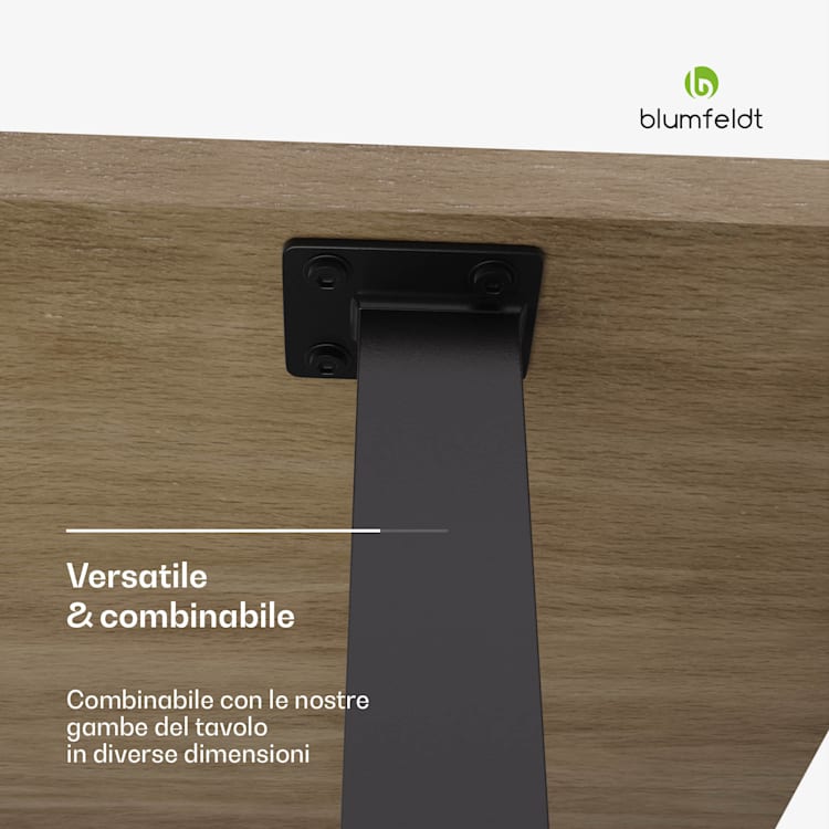 Piano Bearsdon 160 x 90 cm per cucina e sala da pranzo | Legno stratificato robusto 160x90 | Pino