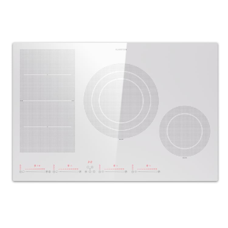 Masterzone 77 Hybrid Induktionskochfeld Einbau 4 Flex-Zonen ThermoBoost Smart Flex Technology max. 7200 Watt 