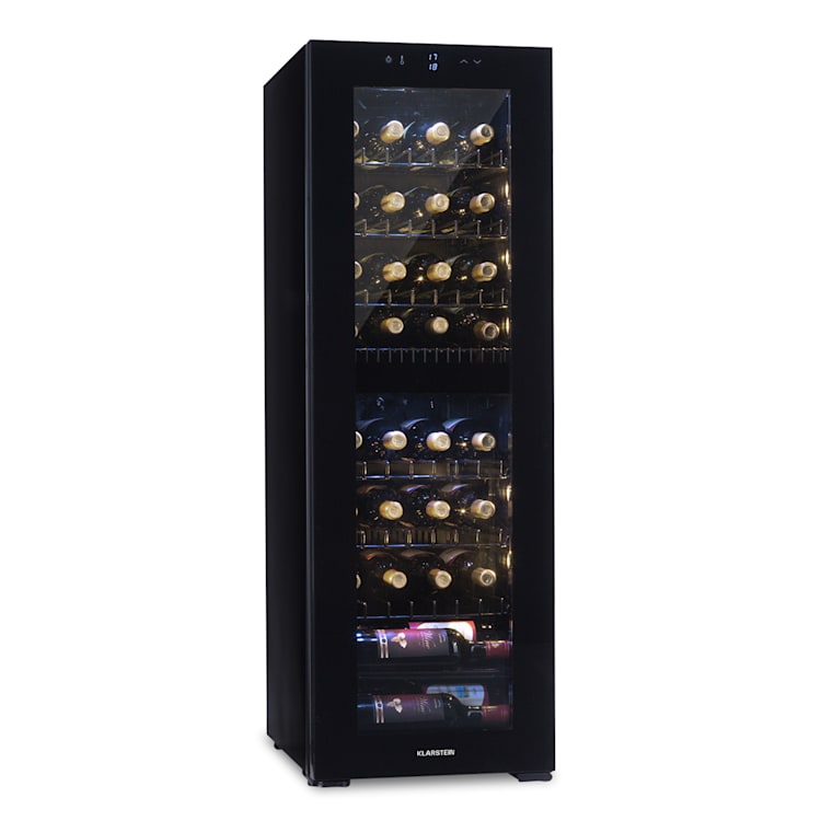 Shiraz 39 Duo Weinkühlschrank 2 Zonen 105l 39 Flaschen 