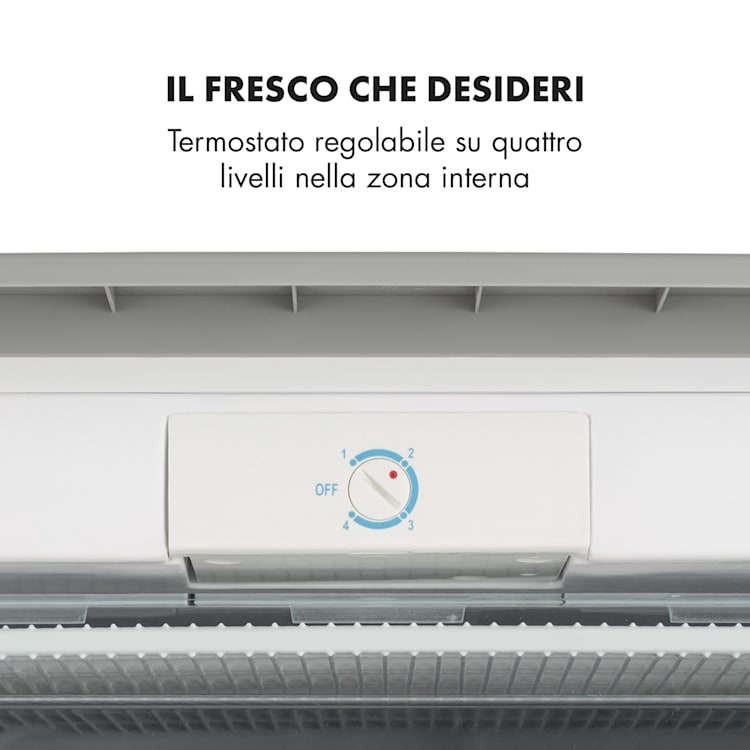 Garfield XL - Freezer 4 stelle, 69 L, 80 W, rumorosità operativa: 41 dB 