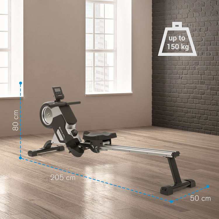 Stream M1 - Vogatore magnetico, 105 cm, display LC, 8 livelli, alluminio 