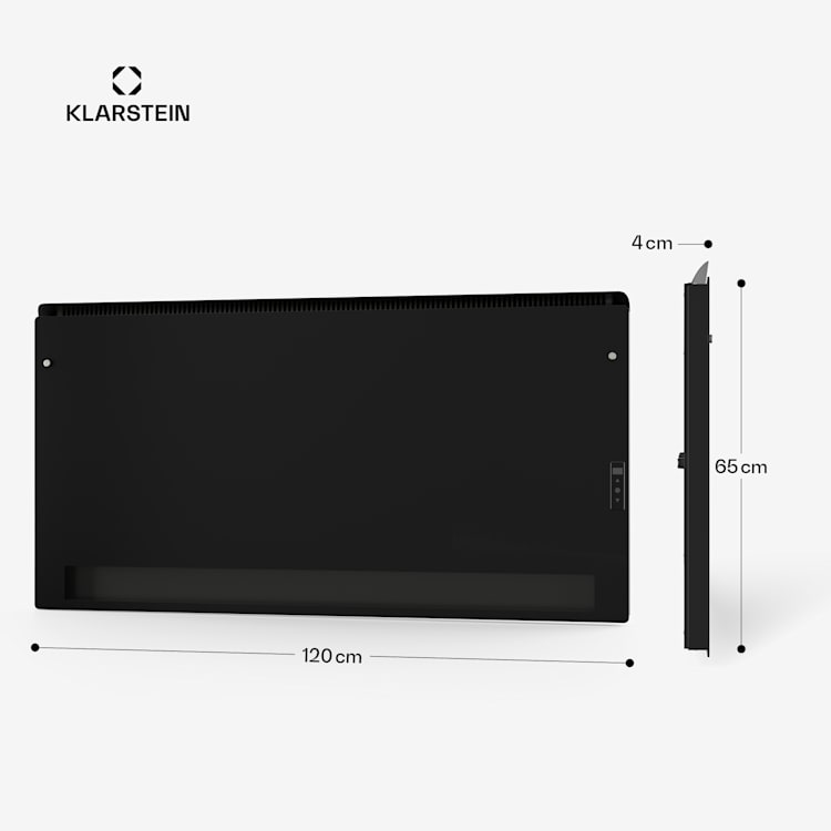 ZenHeat - Stufa a parete al grafene da 1300 W 1300 W