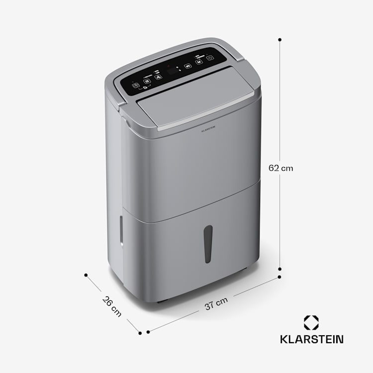 DryFy Connect 50 Deumidificatore | 50 litri / giorno  50l/24h | Acciaio inox
