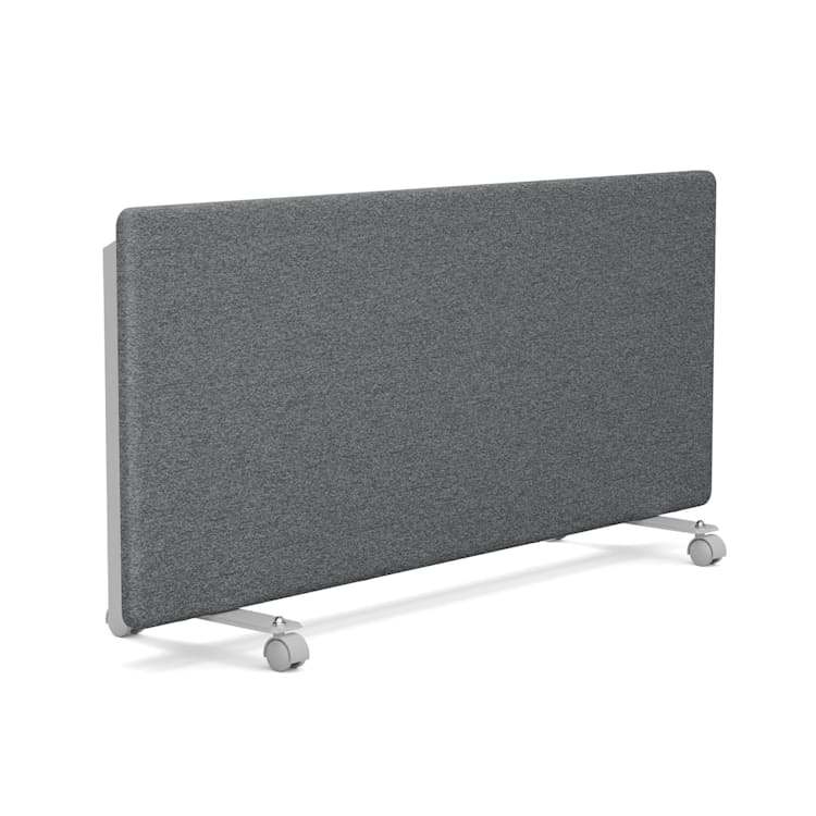 ThermaTouch Konvektor | 2.000 W | elegantes Design | Touch-Bedienung | bis 20 m² Tessile | 94 x 40 cm | Grigio