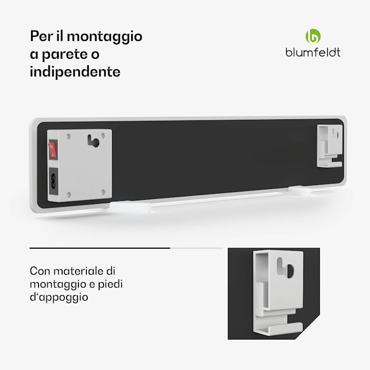 DryWave - Deumidificatore a parete a infrarossi | 50-100 W | Asciuga vernice e intonaco | Possibilità di montaggio a parete 2 Pannelli