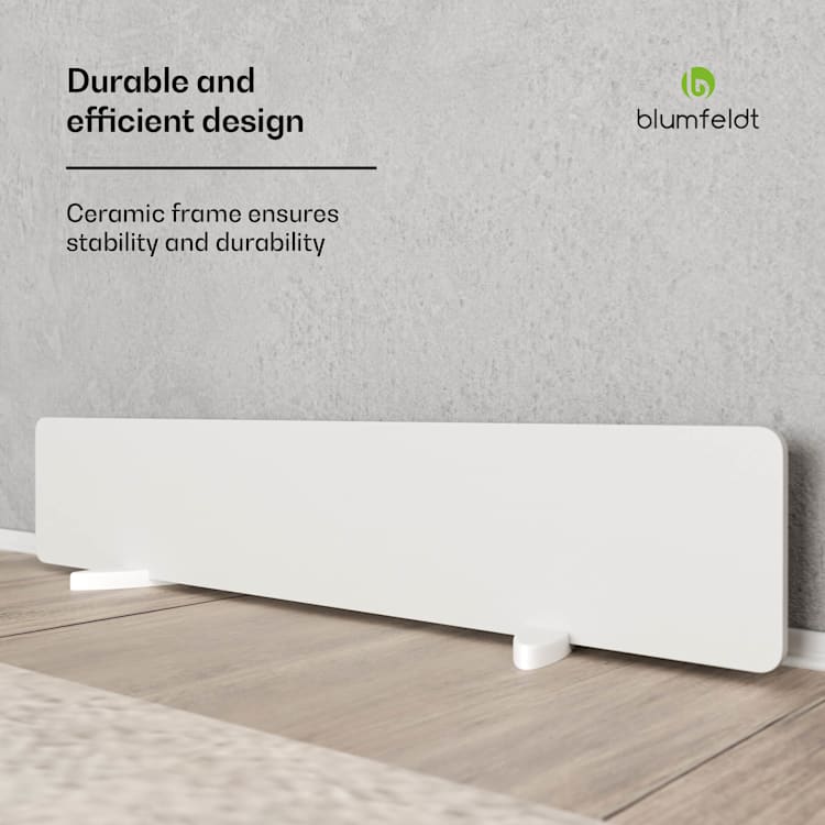 DryWave infrared wall dryer | 50-150 W | dries paint and plaster | wall mounting possible 3pc | White