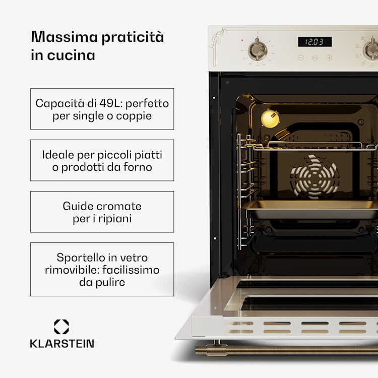 Victoria Slim 45 cm - Forno 