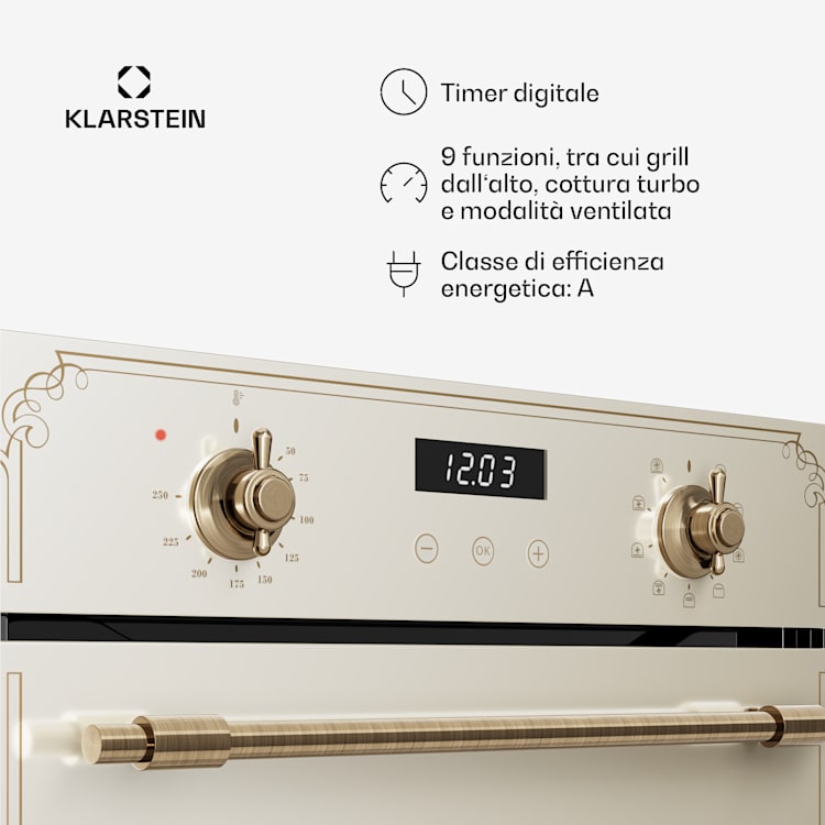 Victoria Slim 45 cm - Forno 