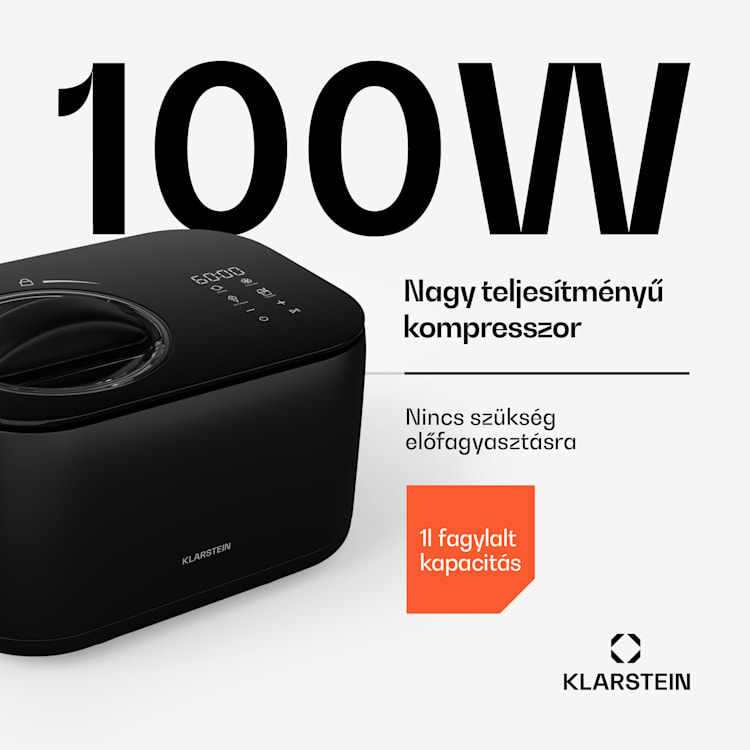 FrostFusion fagylaltkészítő - 2 az 1-ben fagylalt- és joghurtkészítő hidegen tartó funkcióval 