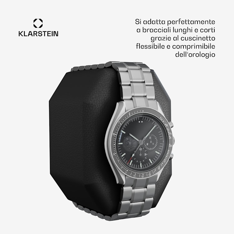 Brienz 6 caricatore per orologi | 4 modalità | silenzioso | Effetto legno | Cuscinetto flessibile 