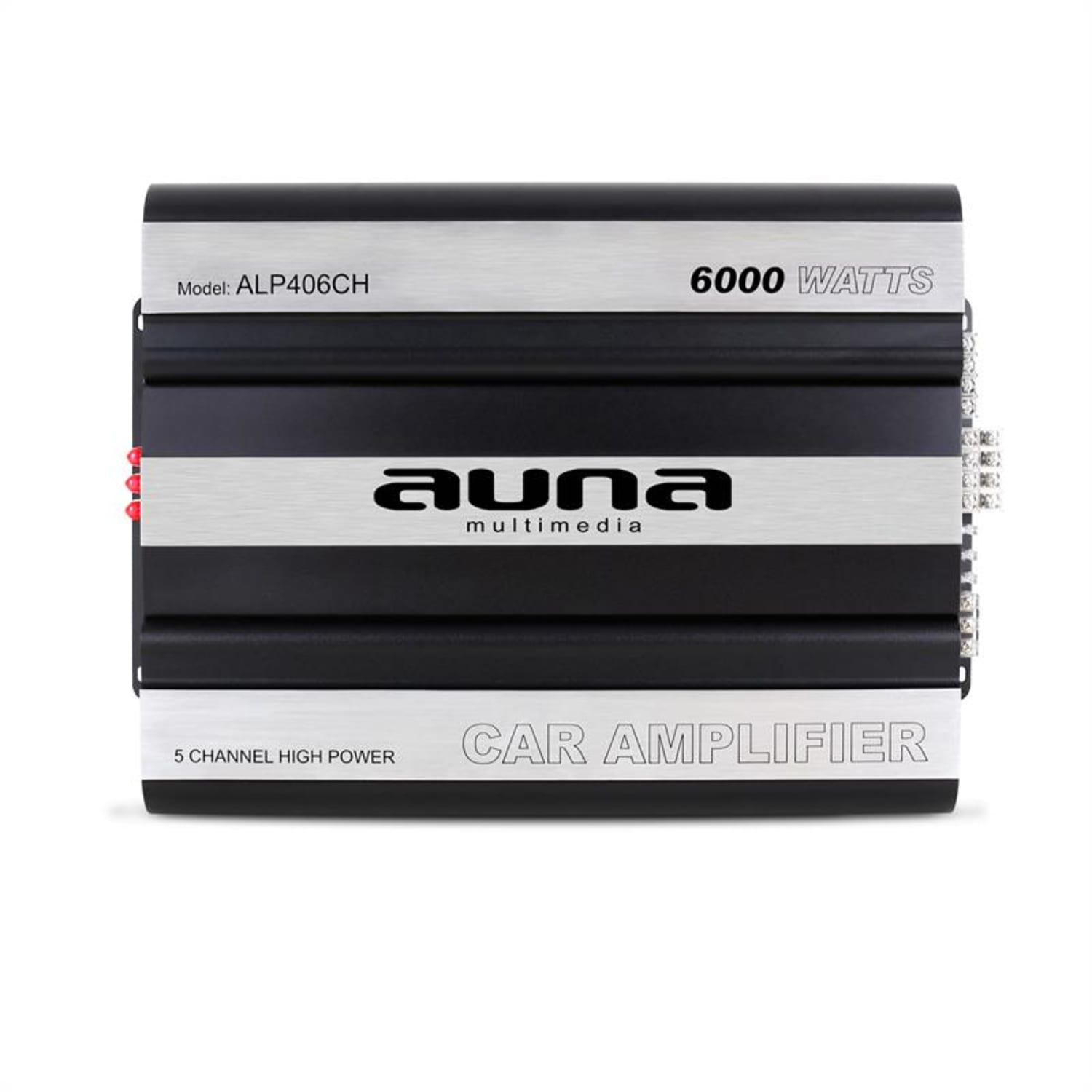 W2-AMP406CH 5-Kanal MOSFET Car Auto Endstufe 800W RMS 6000W max. 