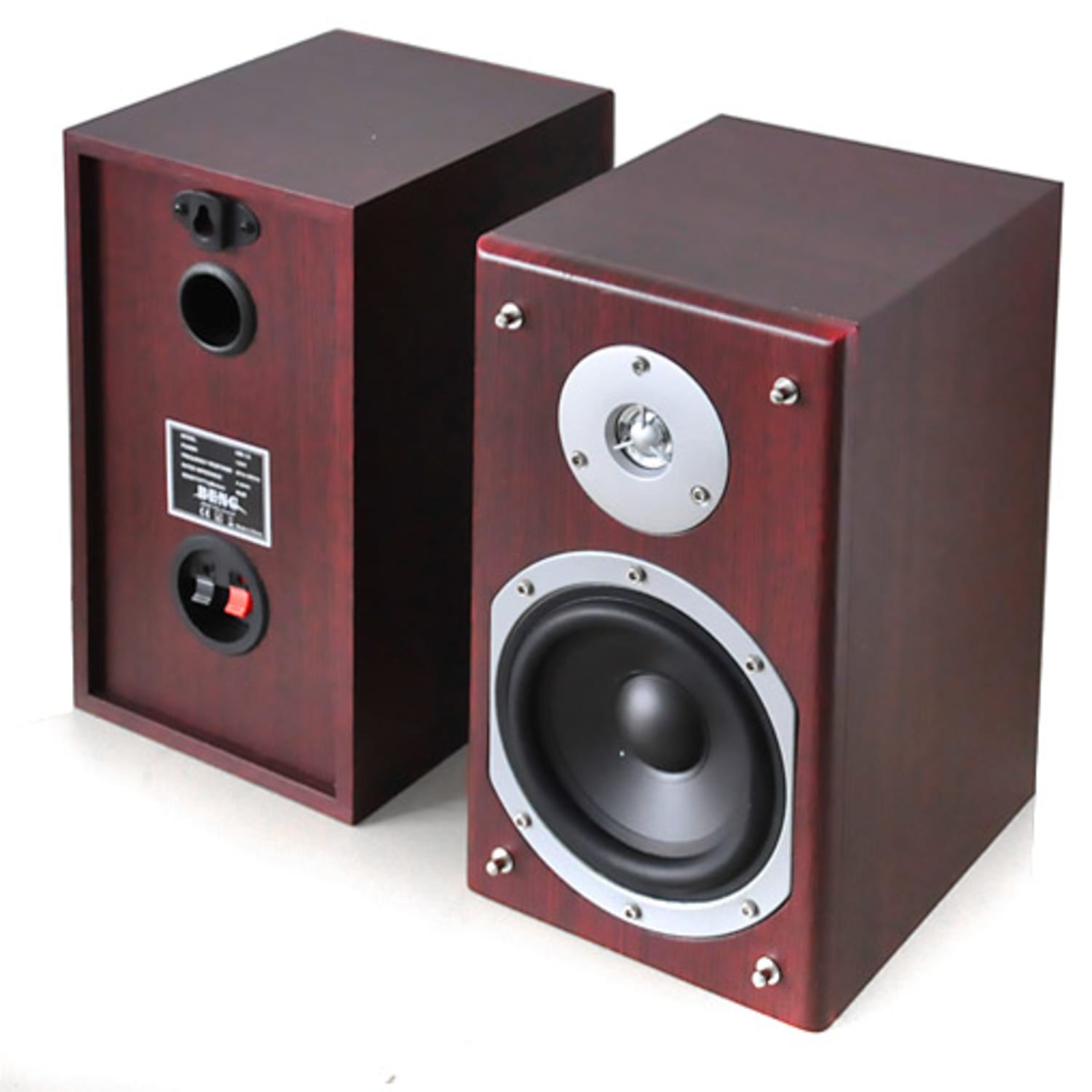 V9B surround speaker set mahonie, 5 stuks, 1240W. Mahonie