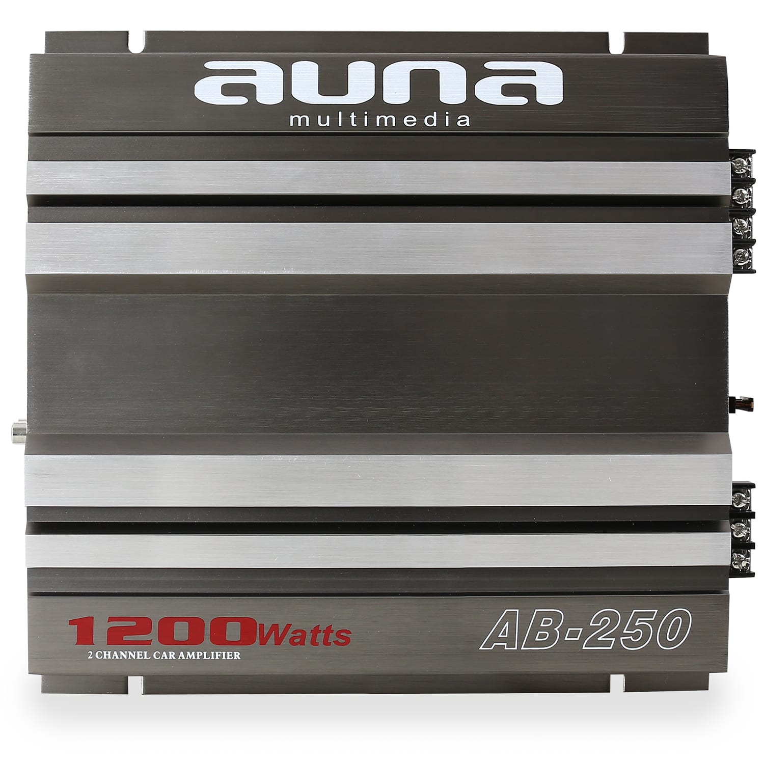 2-kanálový autozesilovač Auna AB - 250, můstkový 1200W 2.0