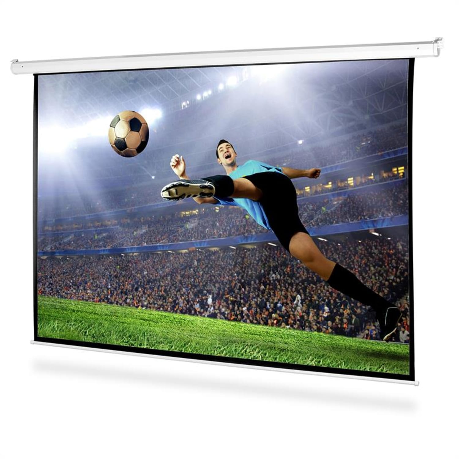 Tela de projecção motorizada Home Theater 360 x 270 cm 