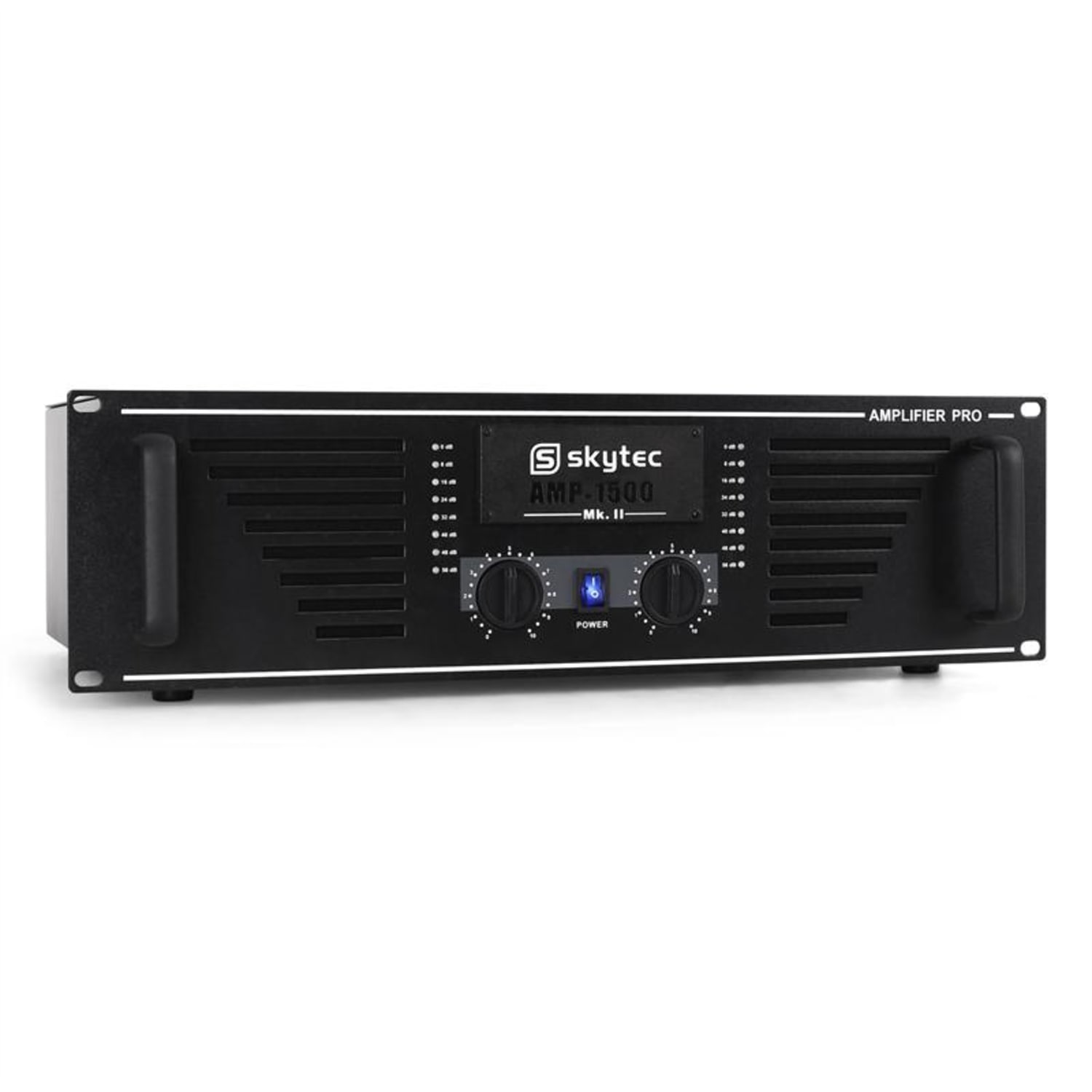 Ampli DJ PA Sono Stereo Skytec Mosfet Rack 2400W 