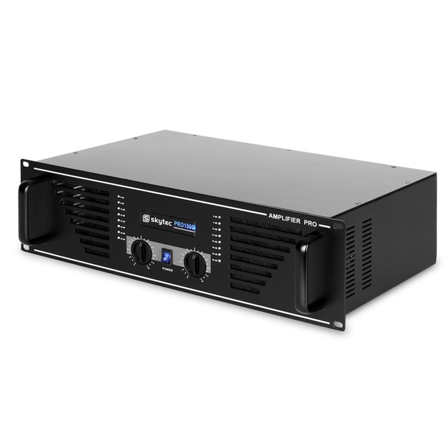 AMP-1000 Ampli DJ PA Sono MOSFET Rack 48cm 2U 1600W 