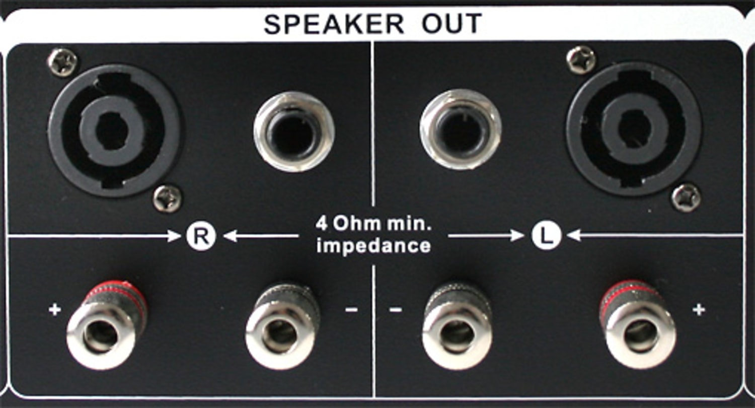 19" ampli DJ PA sono 1200W mosfet amplificateur 