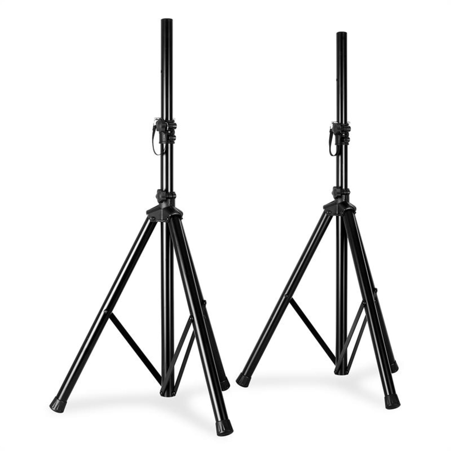 Vonyx Paire de supports pour enceintes sono DJPA + housse de transport 