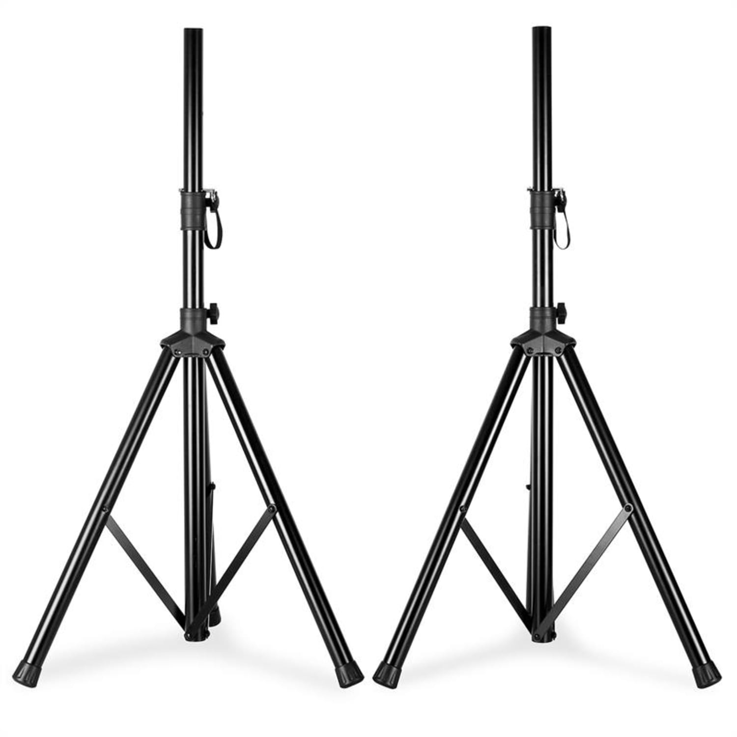 Vonyx Paire de supports pour enceintes sono DJPA + housse de transport 