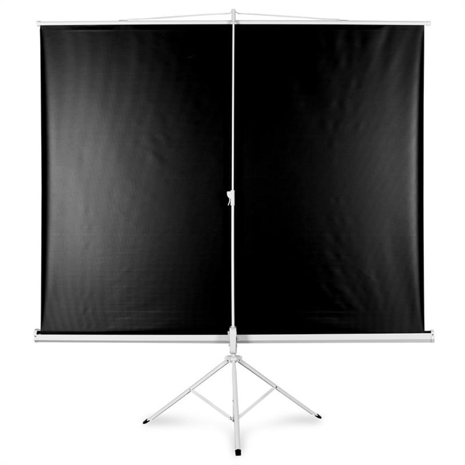 Ekran na statywie rozwijany 170x170cm kino domowe HDTV 244cm 1:1 