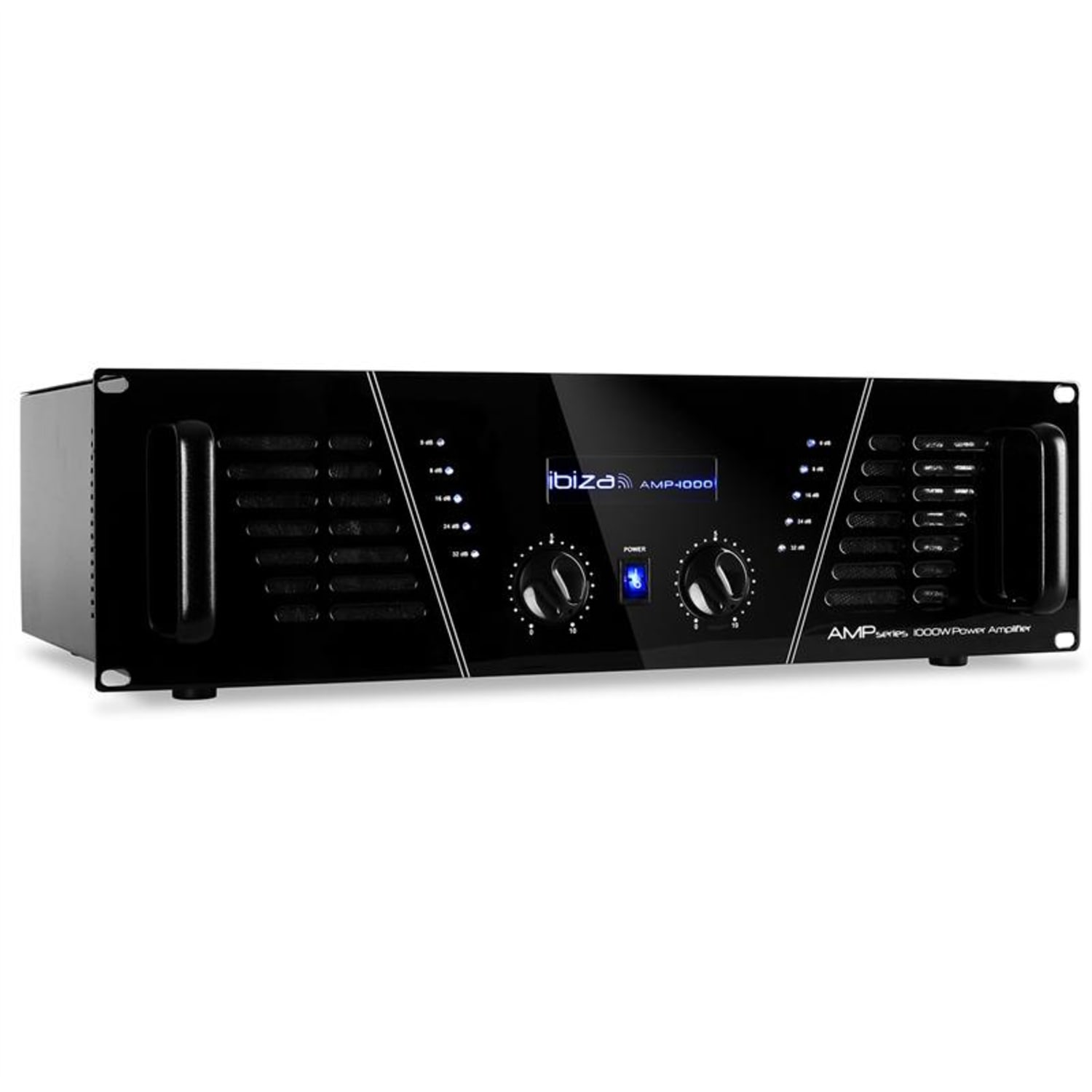 Ampli DJ PA Sono Ibiza Mosfet Stereo Rack 1600W 