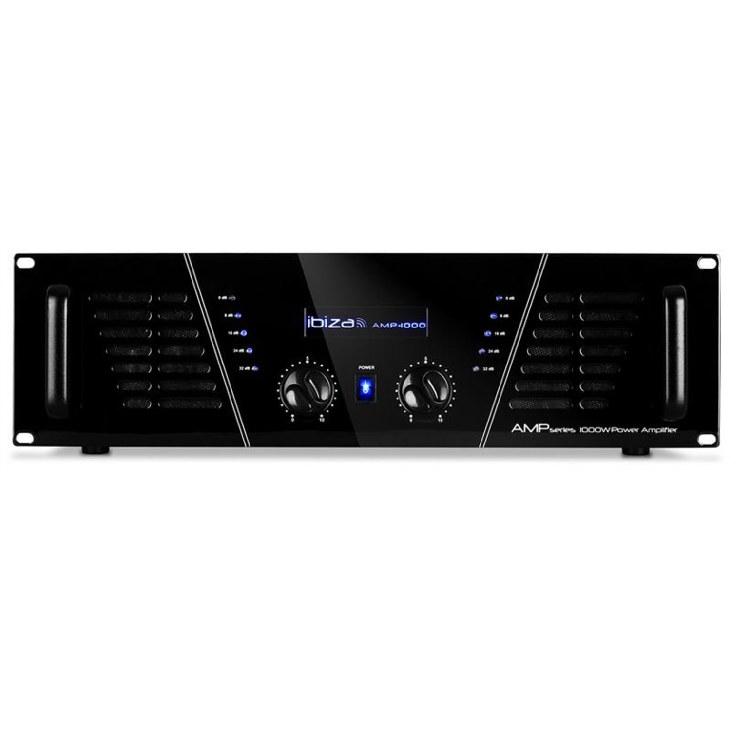 Ampli DJ PA Sono Ibiza Mosfet Stereo Rack 1600W 