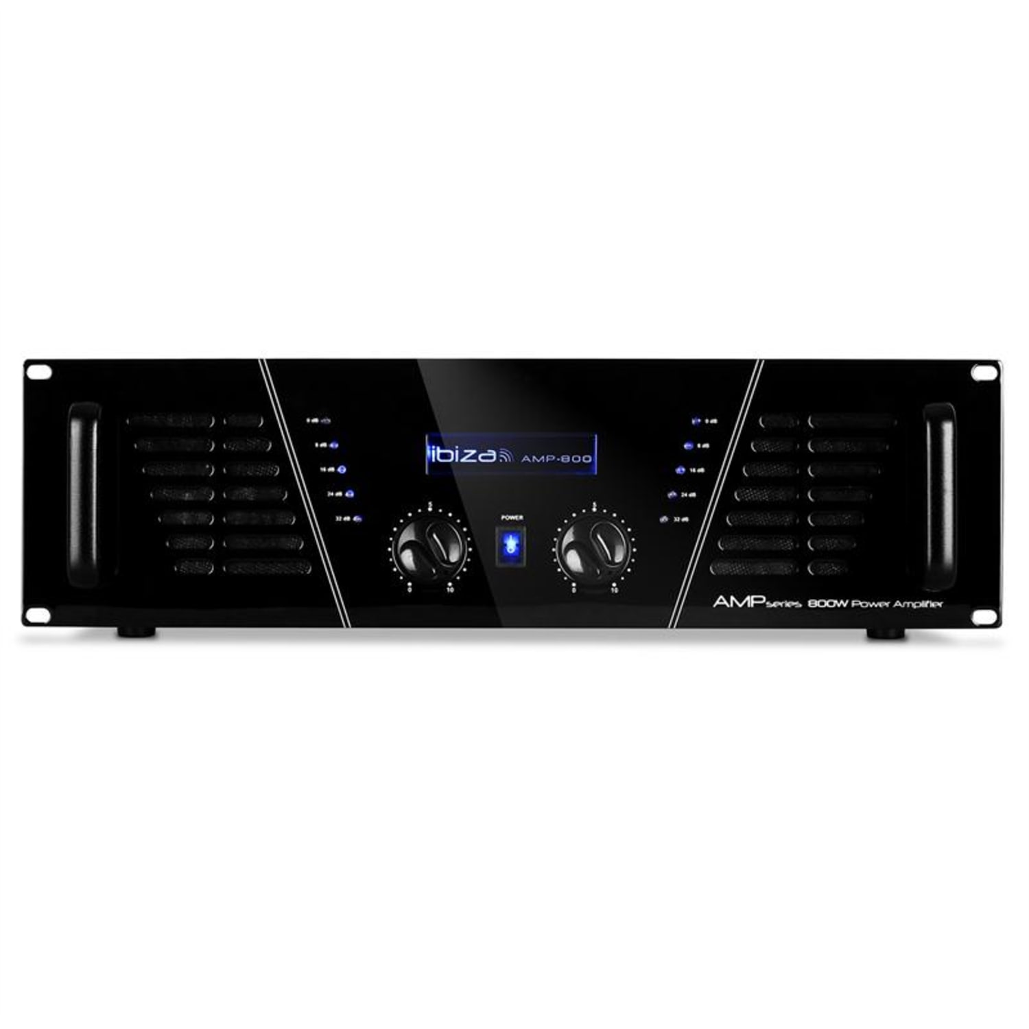ampli DJ sono PA mosfet 1200W 2 canaux stereo pro rack 