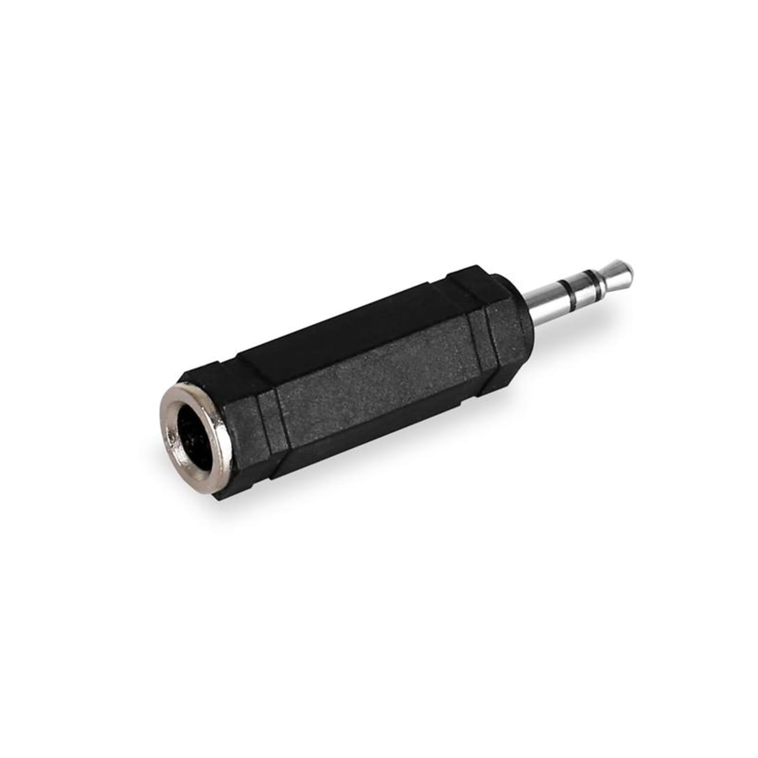 1x3,5mm-Klinke-zu-1x6,3mm-Klinke-Adapter Stereo