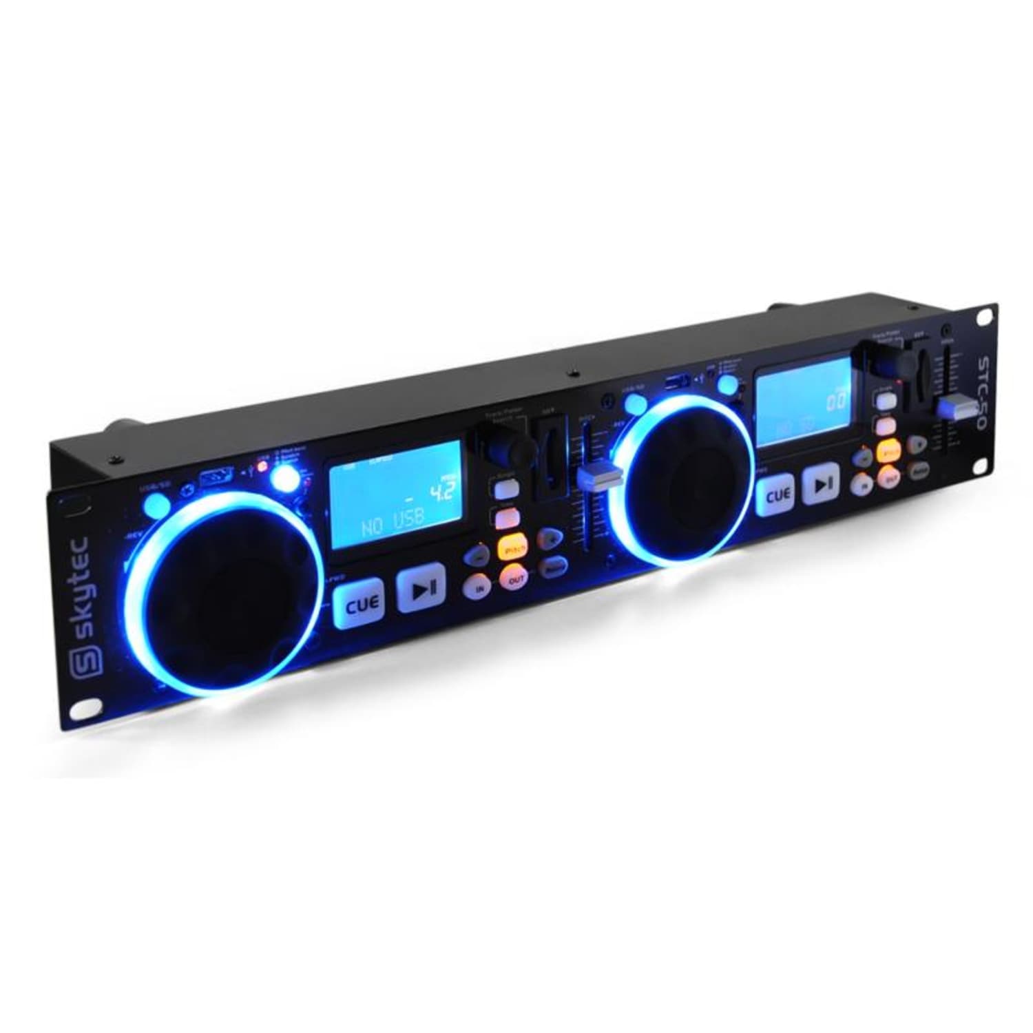 STC-50 Contrôleur DJ MP3 2 Decks USB SD Scratching 