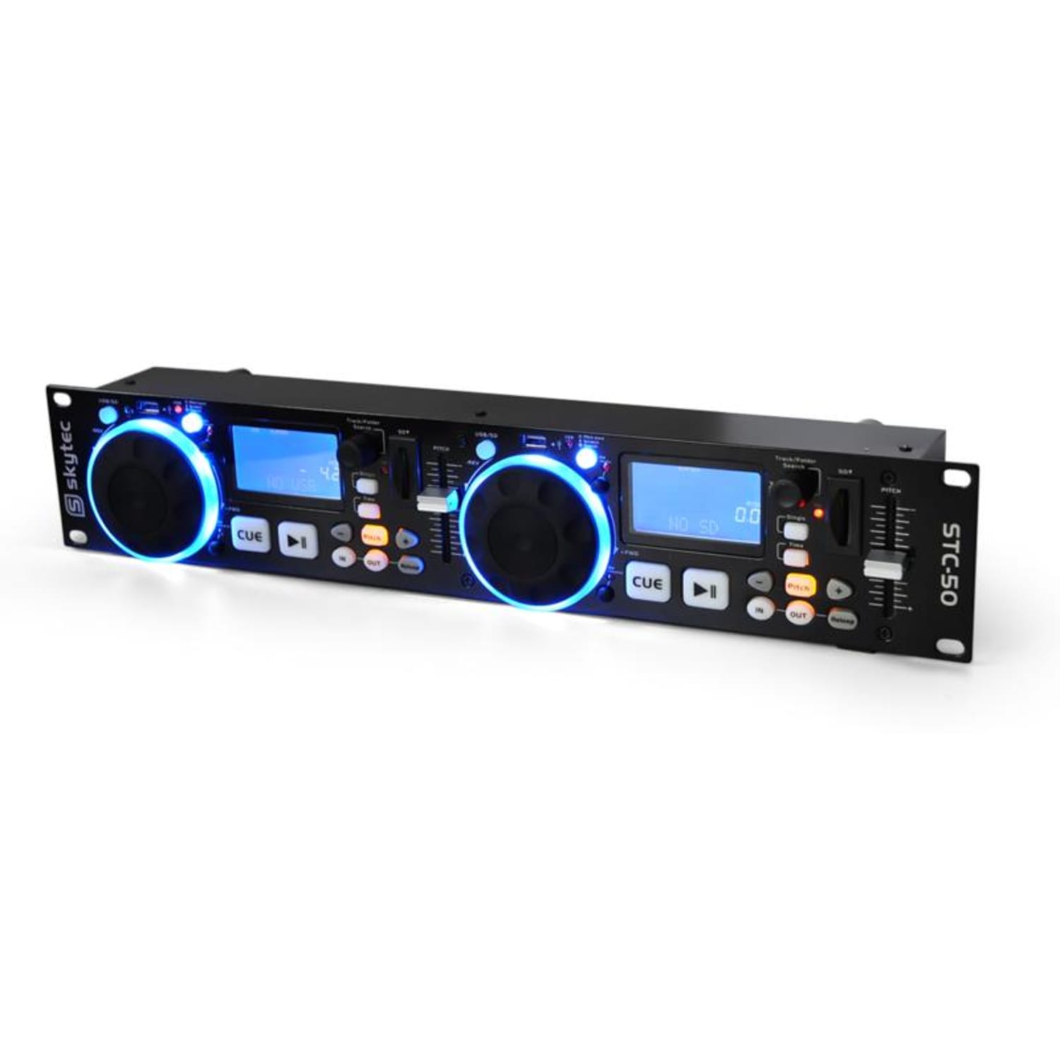 STC-50 Contrôleur DJ MP3 2 Decks USB SD Scratching 