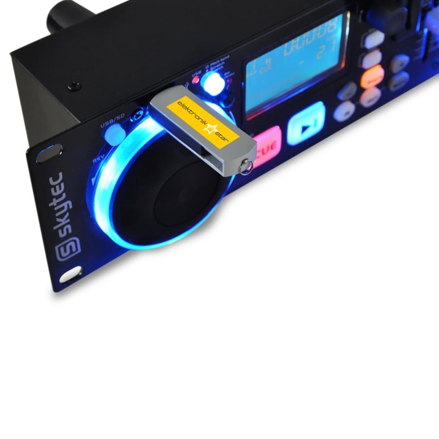 STC-50 Contrôleur DJ MP3 2 Decks USB SD Scratching 