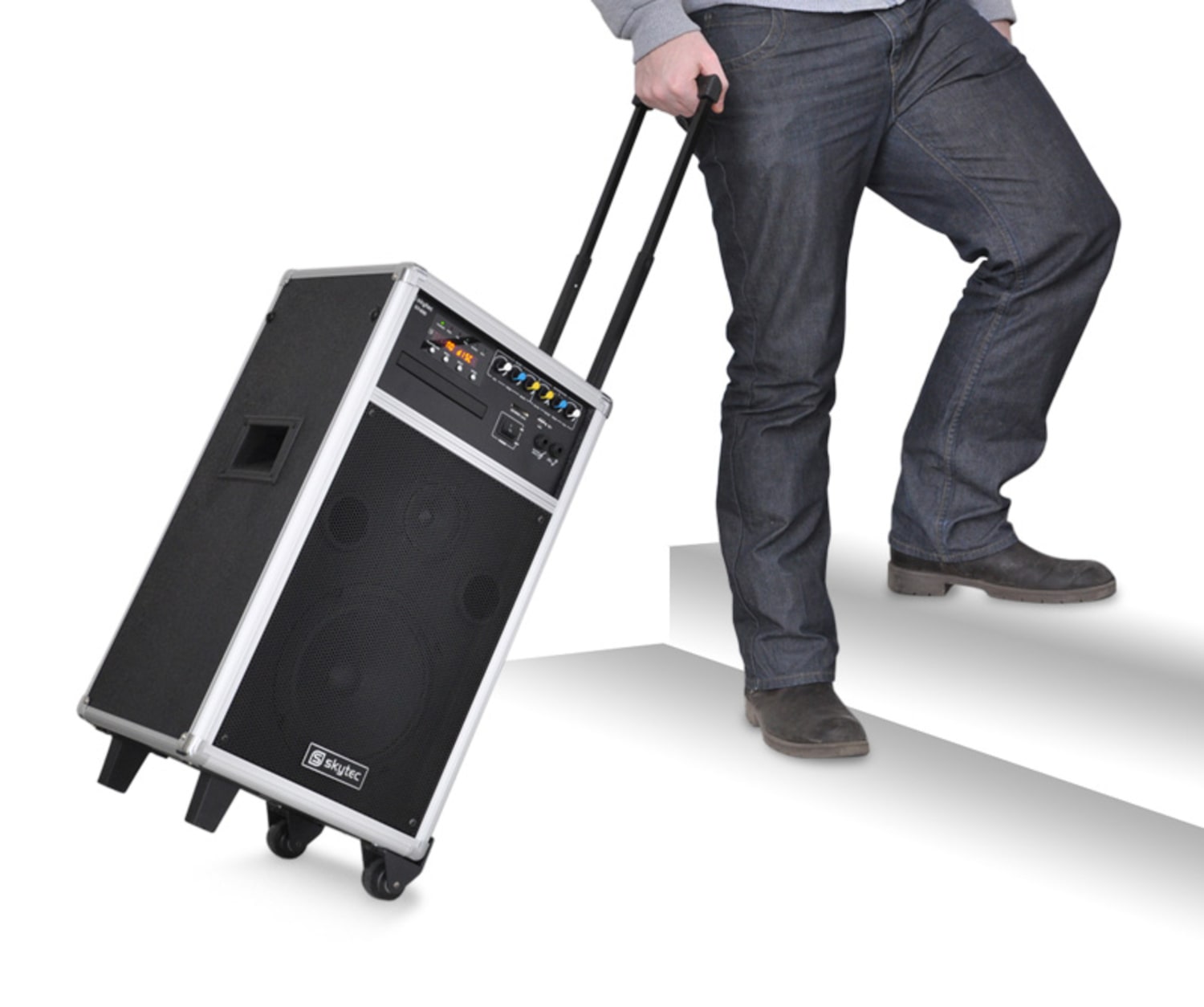 Mobilné PA zariadenie, 20 cm aktívny reproduktor