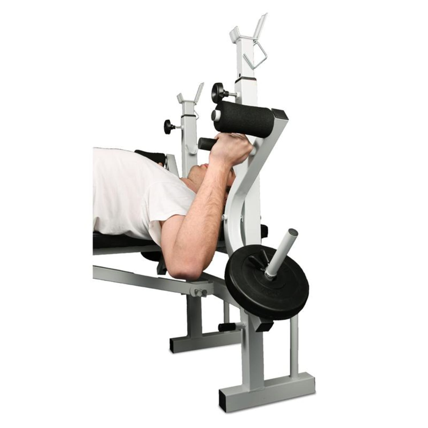 Bancă pt. exercitii FIT-HB2RT Multi Gym Weight Bench Alb