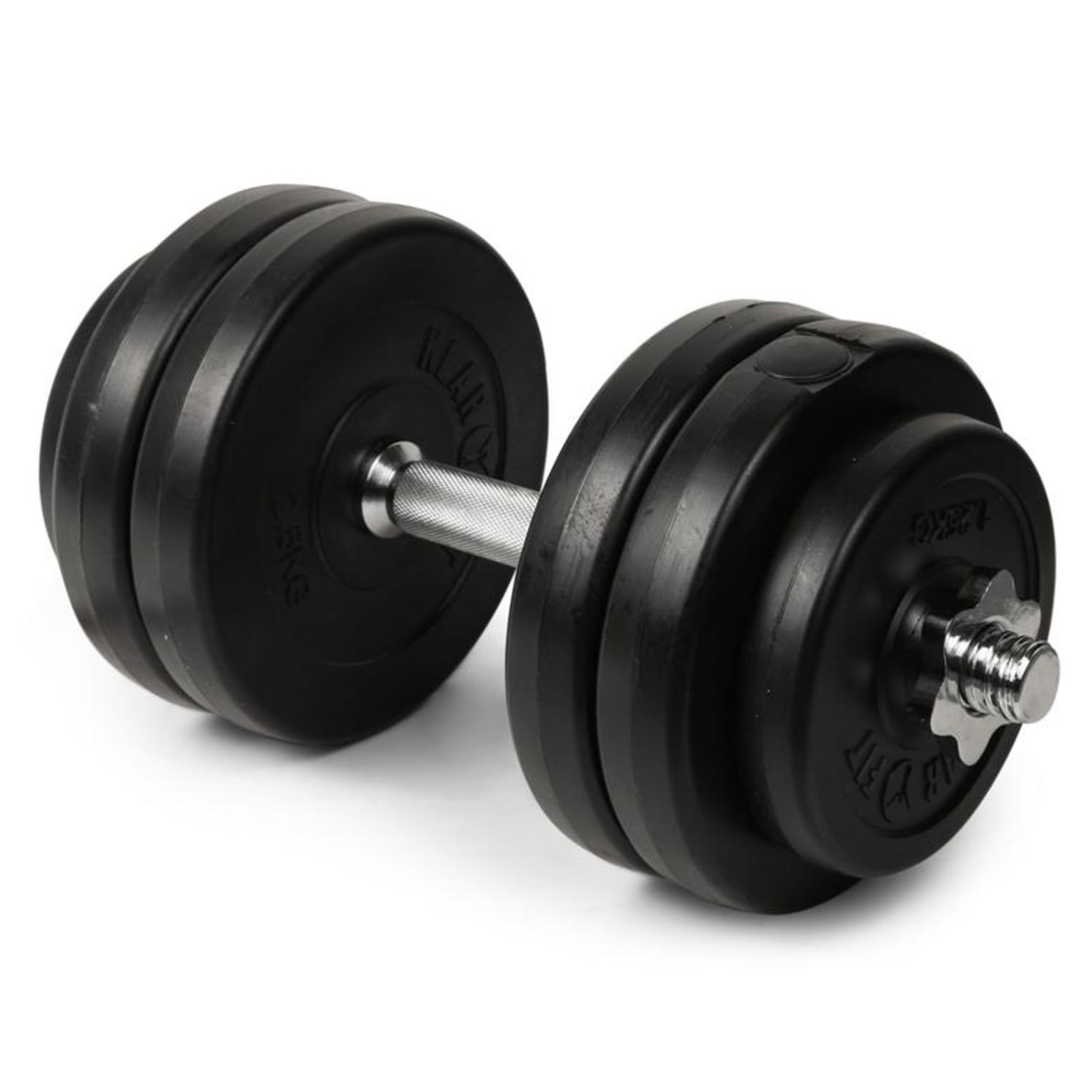 Jednoruční činka Klarfit, 6 závaží, 15 kg činka 15 kg