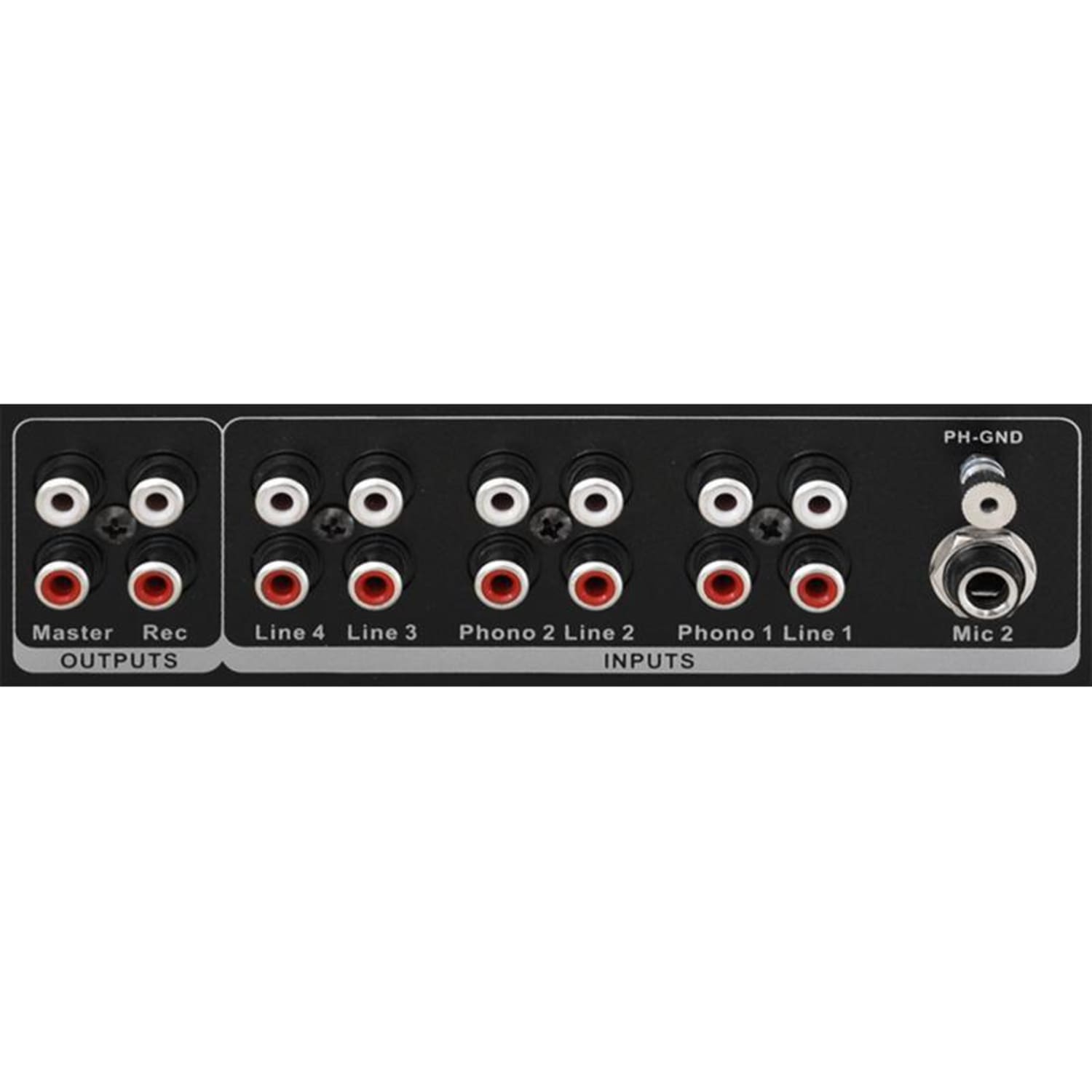 4-kanálový DJ mix Skytec STM3001 s funkcí předposlechu, rack 