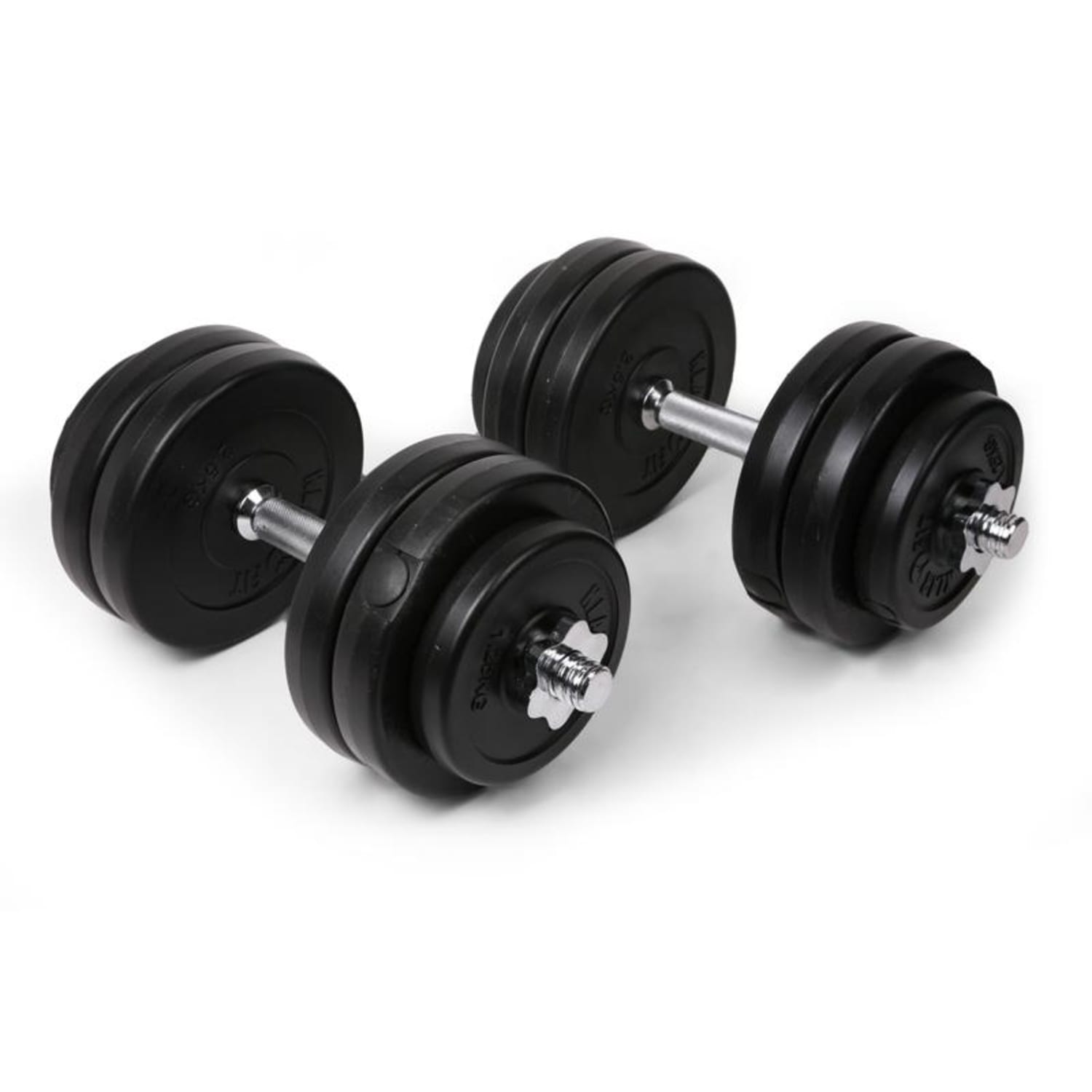 egykezes páros súlyzó, 6 súly, 2 x 15 kg-os 2x 15 kg