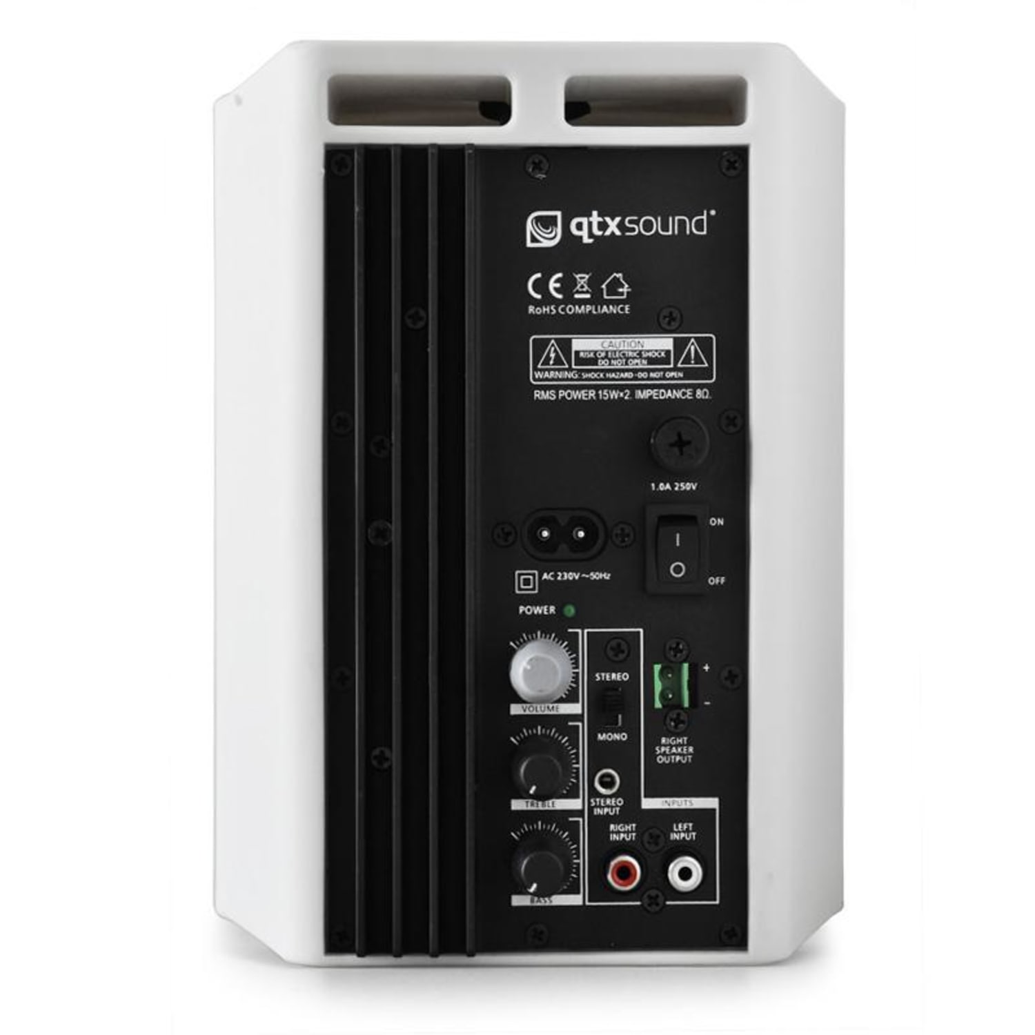 BC5A Système actif enceintes HiFi murales blanches 30W RMS 