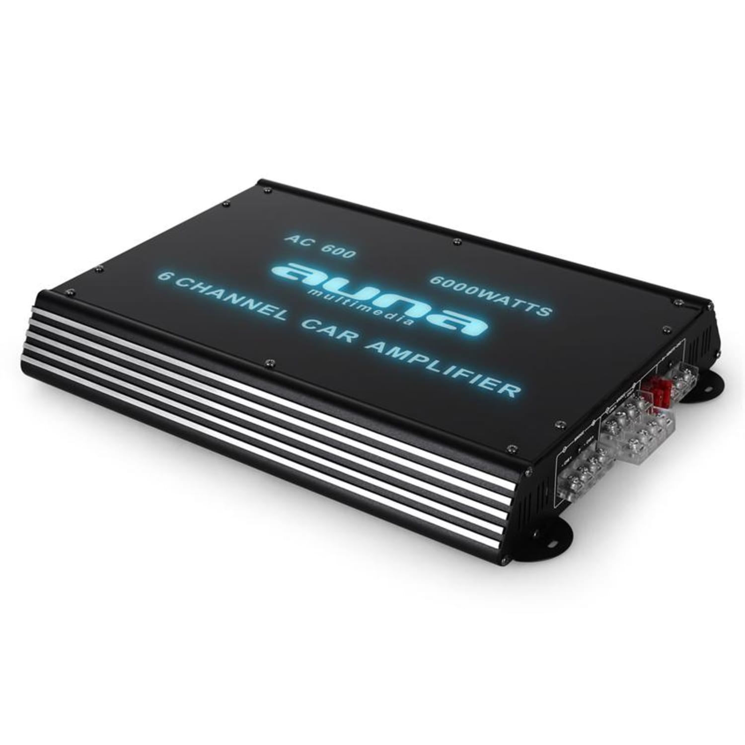 W2-Ac600 Ampli de voiture bridgeable 6 canaux 6000W PMPO 6.0