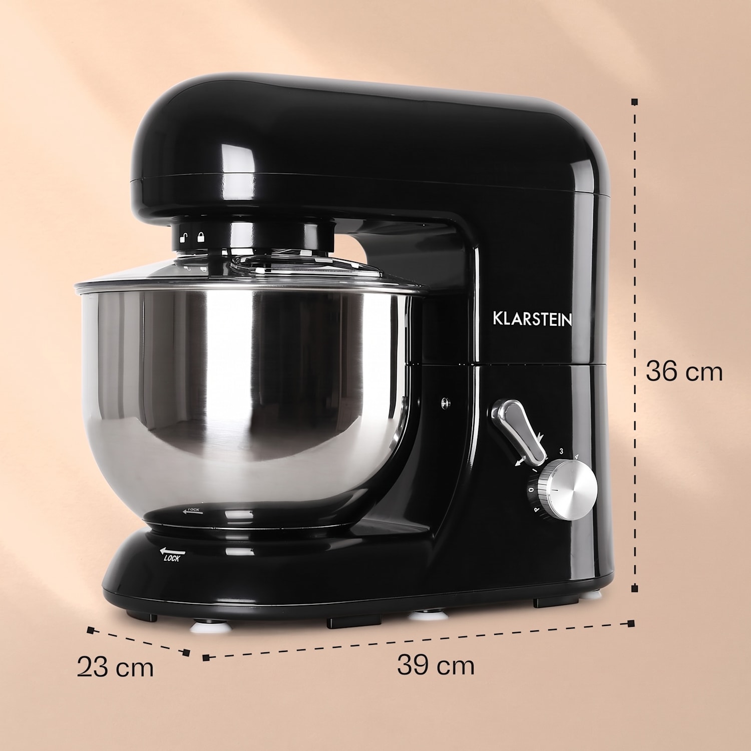 Bella robot kuchenny moc 1800 W ,2,7 PS, 5l Czarny