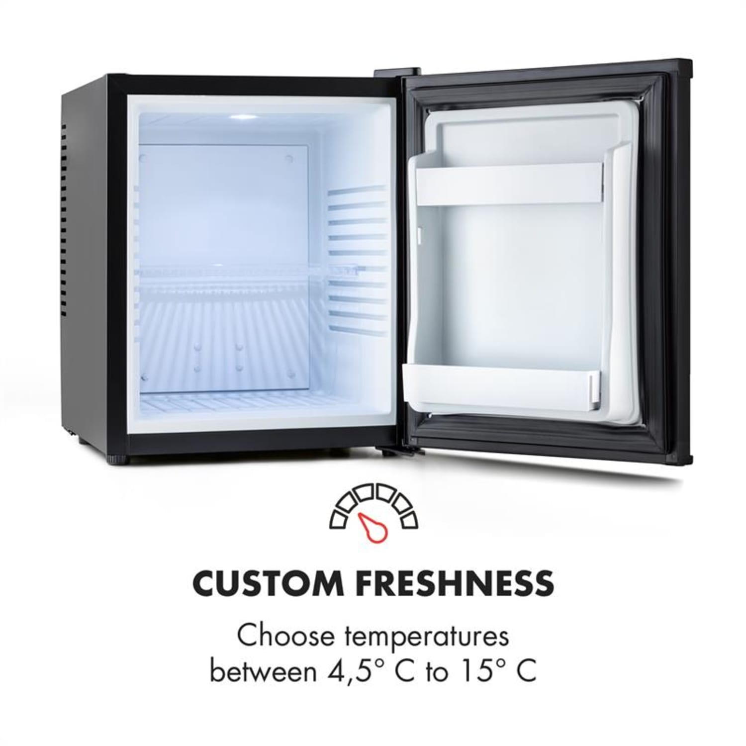 MKS-11, minibar, energijski razred G, 30 l, črn 30 litrov | Črna