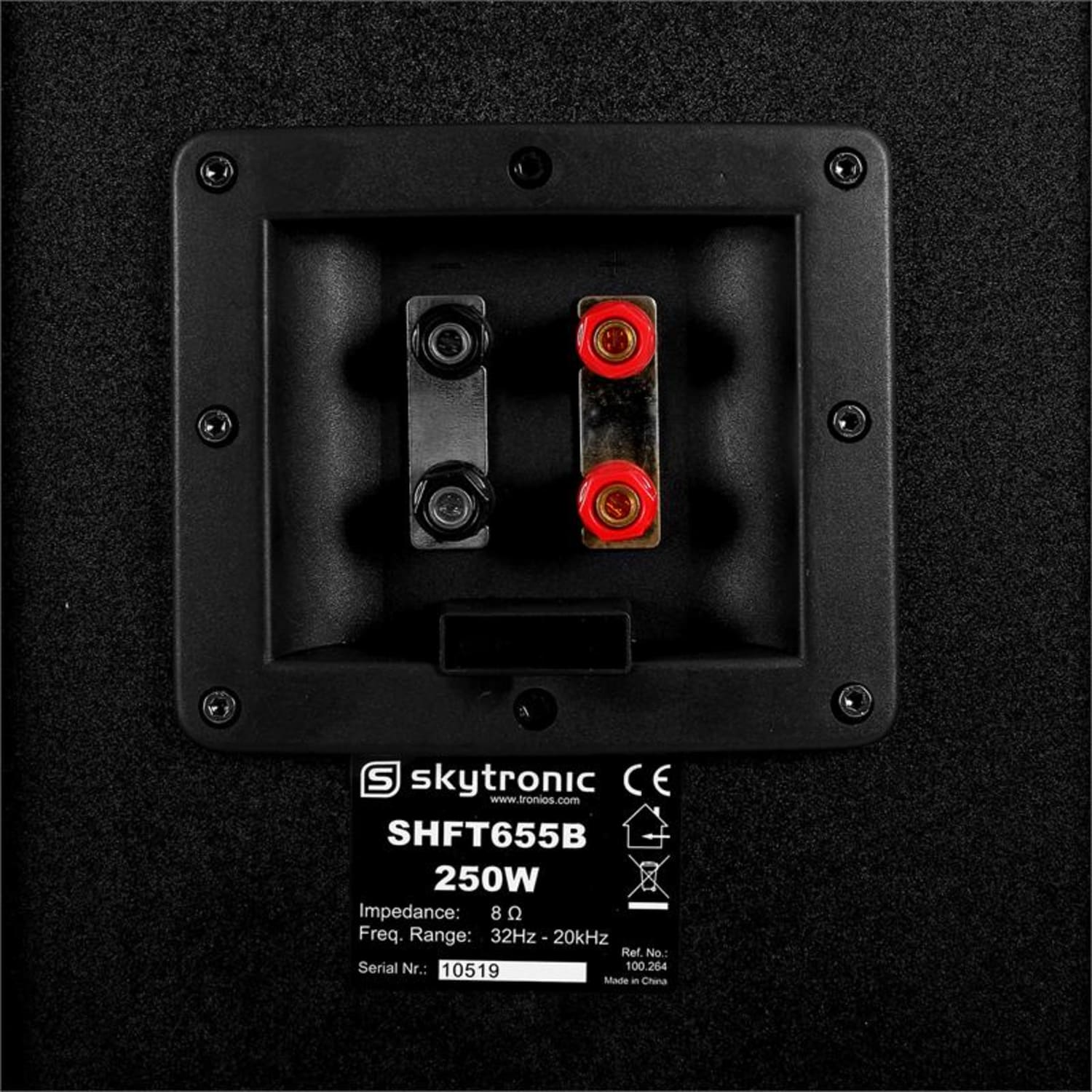 Par 3 - pasemskihstolpnih zvočnikov z močjo 2 x 500 W 20 cm (8 ") - stoječi zvočnik